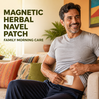 Patch magnétique adhésif pour la prostate, fabriqué en Chine, moxibustion infrarouge lointain, soin bien-être masculin, respirant et confortable, commande d'essai bienvenue