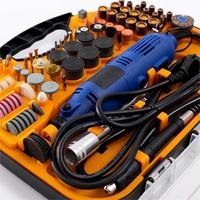 Bor elektrik multifungsi, alat bor Mini elektrik, alat gerinda pemoles putar elektrik 211 buah
