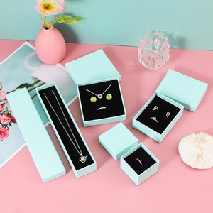 Custom Cardboard Jewelry Gift Box Two-Piece Lid Base <b>Paper</b> Foam Filled Recyclable Custom Logo Low MOQ Bulk Wholesale Supplier - Product Image 1