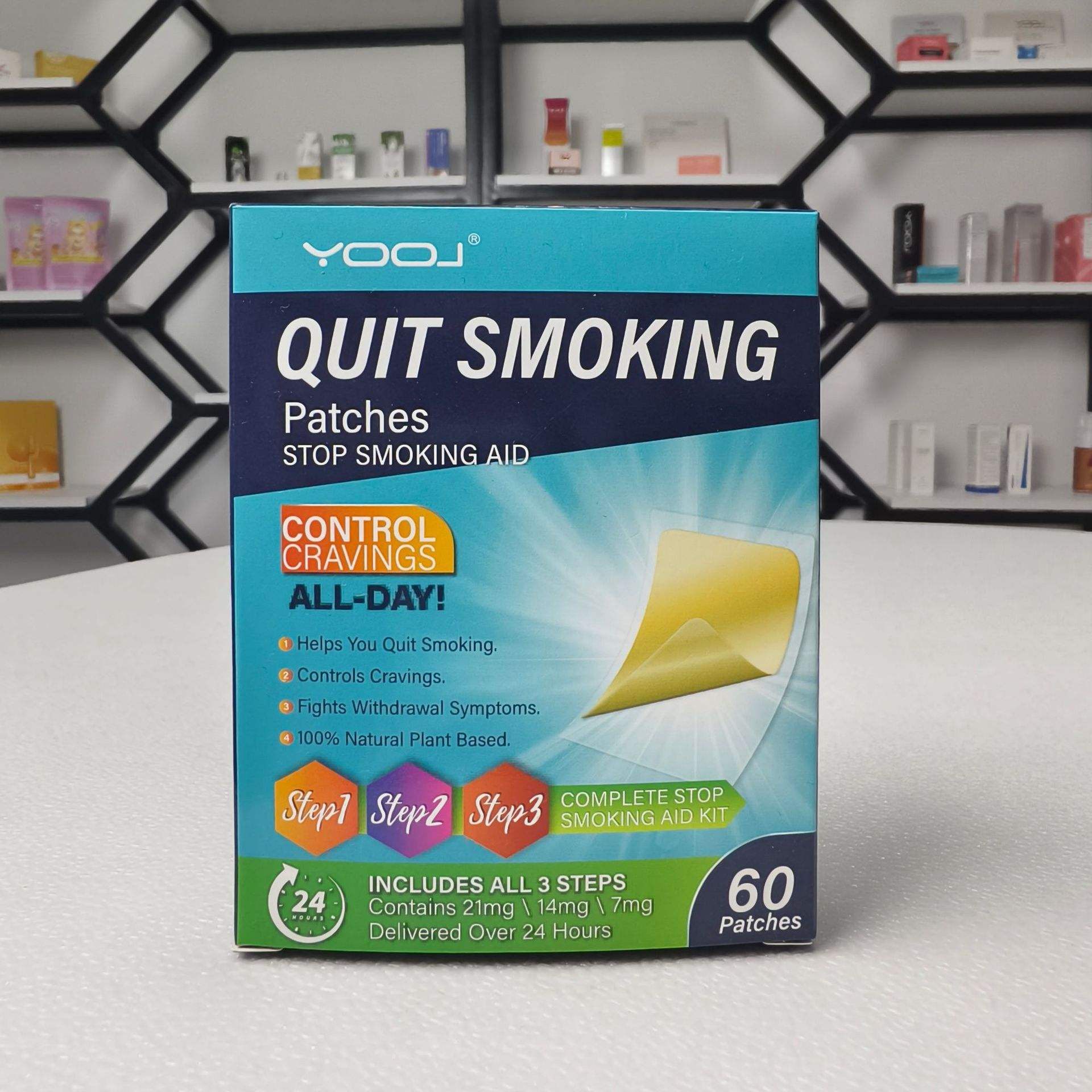 Three in one 60 pieces of independent packaging