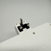 Stop Kontak Ekstensi Universal 10A Grosir, Adaptor Multi dengan Colokan ABS, 2 Port USB-A, 3 Stop Kontak AC, Standar Colokan EU