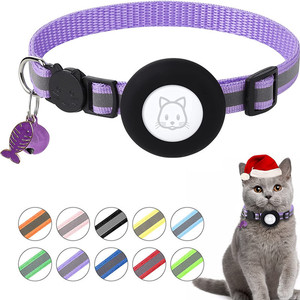 <span class=keywords><strong>Collar</strong></span> Reflectante Ajustable para Gatos con Cubierta para Rastreador, Disponible en Varios Colores, <span class=keywords><strong>Collar</strong></span> Protector para Gatos - Product Image 4