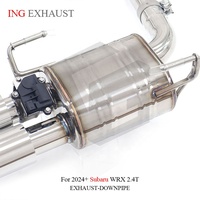 ING Vente Directe Usine – Pièces Haute Performance à Débit Élevé – Échappement Valvetronic en Acier Inoxydable en Gros pour Subaru WRX 2.4T 2024+