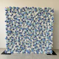 Panneaux de fleurs de mariage en soie 5D, fleurs artificielles de pampa 3D de luxe
