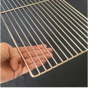 Rejilla de barbacoa de acero inoxidable engrosada, cuadrada, portátil, plegable, multifuncional, para acampar al aire libre, fácil de limpiar, resistente al óxido - Product Image 5