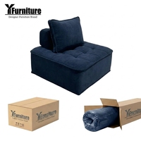 Modulares, Anpassbares, Modernes Ecksofa mit Umweltfreundlichem Stoff und Komprimierter Schaumstofffüllung für Apartments und Villen-Wohnzimmer