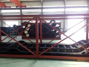 High Quality Din W Skirt Corrugated Sidewall Polyester Rubber Conveyor Belt