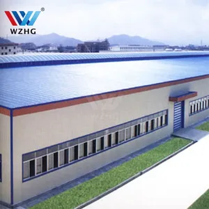 Customized prefabricated prefab hall building steel structure Q355B warehouse workshop in China