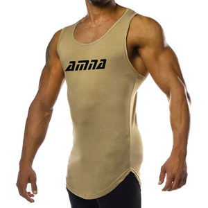 Plus Size Men's Gym Vest Custom Color New Style Gym Fitness Vest - Product Image 5