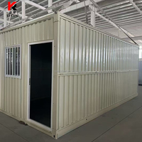 Conteneur pliable en gros 20FT, design moderne, pour écoles, hôpitaux, bureaux, bâtiments préfabriqués, salles de séjour pliables et rapides à assembler