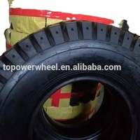 Pneu plein Topower 7.50-16 à design diagonale pour chariot élévateur, tracteur, usage industriel, pneus en caoutchouc durables