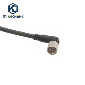 ขั้วต่อเซ็นเซอร์ M8 รุ่น XS3F-M8PVC3S5M XS3F-M8PVC3S2M XS3F-M8PVC3S1M แบบ 3 ขา ตัวเมีย พร้อมสาย PVC ยาว 5 เมตร - Product Image 1