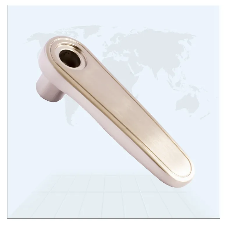 Modern High Quality aluminum key lock padlock hardware accessories handle silver wholesale