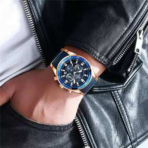 REWARD RD81011M Relojes Deportivos de Alta Gama para Hombre, Reloj de Cuarzo Cronógrafo de Negocios con Esfera Grande, Relojes de Pulsera Resistentes al Agua con Caja de Aleación - Product Image 6