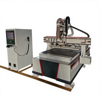 Router CNC ATC de Alta Precisión 1325 de 3 Ejes, 4x8 pies, con Cambio Automático de Herramienta, Máquina de Grabado con Servomotor y Mesa de Vacío para Madera