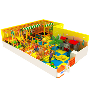 Équipement de jeu intérieur commercial pour tout-petits avec piscine à balles, construction en fibre de verre et acier pour les écoles et les centres commerciaux - Product Image 1