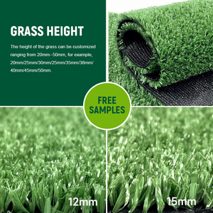 Gazon artificiel réaliste et naturel, gazon synthétique |   Gazon artificiel pour la décoration du jardin, de la maison et de la cour - Product Image 5