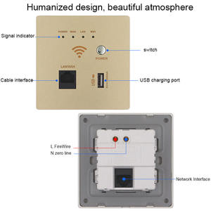 Thiết kế mới EU/chúng tôi phiên bản 4G 5g 300M tường nhúng không dây Wifi <span class=keywords><strong>AP</strong></span> <span class=keywords><strong>ROUTER</strong></span> USB ổ cắm cho văn phòng nhà entreprise - Product Image 6