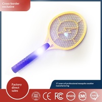 Raquettes anti-moustiques électriques avec lumières LED, rechargeables par USB, pour la saison d'automne, portée 41-60 cm, vente en gros
