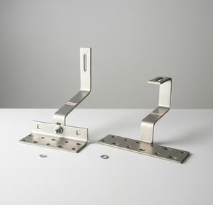 Systèmes de fixation pour panneaux solaires sur toiture en tuiles, structure de montage en acier inoxydable - Product Image 2