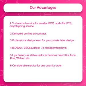 Cheveux synthétiques finition métallique manche en plastique pinceau de maquillage unique boîte de beauté personnalisée impression de logo végétalien pour cadeaux promotionnels - Product Image 6