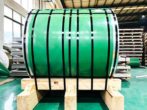 Ss laminado en frío grado 201 304 430 316 2B HL acabado espejo 0,4mm de espesor tiras de bobina de acero inoxidable desbarbado - Product Image 3