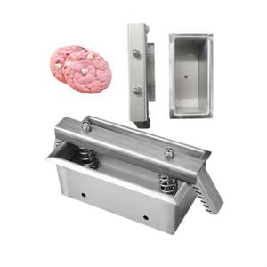 Prensa de carne de acero inoxidable personalizable SUNMAX para <span class=keywords><strong>hamburguesas</strong></span>, kebabs y carnes delicatessen-Opciones hidráulicas y manuales - Product Image 5