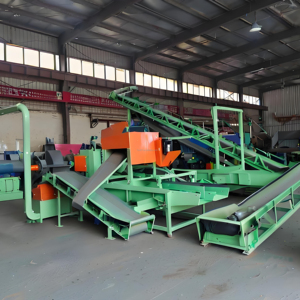 Machine automatique sans fil à moteur pour le recyclage des granulés de caoutchouc, capacité 1-15T/H, pour <span class=keywords><strong>tapis</strong></span>, feuilles et coussinets routiers en caoutchouc - Product Image 3