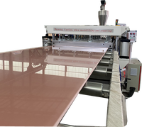 Machine de fabrication de feuilles de mousse plastique PVC WPC à haute productivité et durable en gros