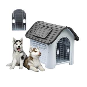 עמיד למים לאוורר מודרני יוקרה xl xxl easybuild עמיד למים חיצוני פלסטיק כלב מלונה מקורה חיצוני פלסטיק לחיות מחמד כלב בית - Product Image 5