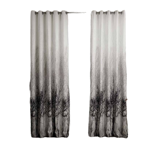 Nouveau rideau occultant <span class=keywords><strong>Zucchi</strong></span> prêt à expédier, imprimé gaufré, pour salon, vente en gros USA Europe, panneau 100% polyester ignifuge - Product Image 1