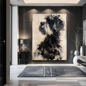 Vente en gros d'art mural texturé 3D, toile neutre, texture en relief faite à la main, décoration murale, arts décoratifs, décoration intérieure, peinture de luxe - Product Image 1