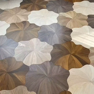 Plancher en bois d'ingénierie sur mesure de qualité supérieure, motif Lotus Alien, <span class=keywords><strong>parquet</strong></span> en bois composite à épissure mixte - Product Image 2