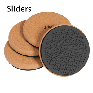 Protector de Patas de Silla, Almohadillas de Fieltro para Muebles, Reutilizables, Autoadhesivas, Duraderas, Resistentes al Desgaste, Antideslizantes, Fáciles de Mover - Product Image 1