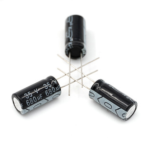 Through Hole Aluminum Electrolytic Capacitor 35V 680UF High Ripple Low Leakage High Temperature Resistant PRT Package - Product Image 2