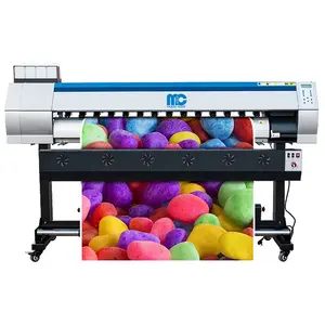 Impresora de inyección de tinta de gran formato, papel tapiz de lona, telas de vinilo, impresora de inyección de tinta ecológica DX5, 1,6/1,8 metros