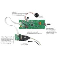 6.8 pouces 1280x480 barre étirée série TFT IPS écran WIFI Script Configuration série UART TFT affichage avec tactile capacitif