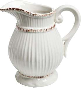<span class=keywords><strong>Vase</strong></span> à fleurs en céramique blanche Style Vintage, porte-Bouquet décoratif de pays français, 1 pièce - Product Image 6