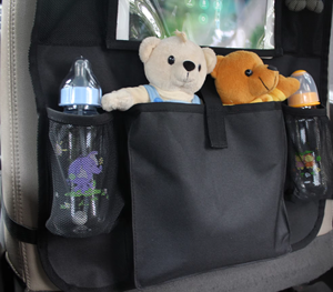Portabicchieri pieghevoli e supporto per Tablet per organizzatori di sedili posteriori per auto per seggiolini auto e accessori - Product Image 2