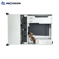 Châssis de serveur de stockage flexible 2U 12Bay L650mm avec carte EATX de support de fond de panier SGPIO de 12 Go, carte GPU à double emplacement et 3 demi-emplacement