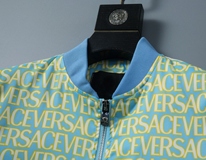 Nuova <span class=keywords><strong>Giacca</strong></span> da <span class=keywords><strong>Uomo</strong></span> Autunno e Inverno <span class=keywords><strong>Cardigan</strong></span> con Zip e Fodera Stampa 3D a Lettere su Tutto il Corpo - Product Image 3