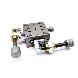 YHD High Precision EJF17 XY axis Linear ball guided Manual translation stage manual sliding positioning stage for cnc machine