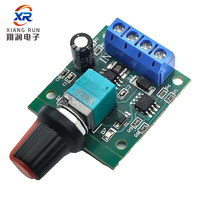 Contrôleur de vitesse de moteur CC PWM 30W 2A Basse Tension 1.8V-15V Module de commande réglable pour régulation de vitesse de ventilateur Modèle de contrôle IC