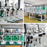 Lámpara de Hendidura Digital LED 5 Pasos ML-350 Popular Microscopio Oftálmico para Examen Ocular en Hospitales