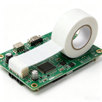Ruban adhésif en coton acrylique ignifuge haute température pour isolation interne de micro-ondes et cartes de puissance de chauffe-eau