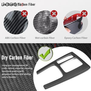 Per <span class=keywords><strong>Honda</strong></span> <span class=keywords><strong>Civic</strong></span> <span class=keywords><strong>Type</strong></span> <span class=keywords><strong>R</strong></span> 11a Gen FL5 2023 2024 2025 2026, Pannello Centrale in Vera Fibra di Carbonio per Cambio Marcia, Accessori Interni - Product Image 3