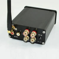QQCHINAPA Mini Compact Usage Domestique 100W PA Système De Bureau Télécommande Numérique Mélangeur Amplificateur