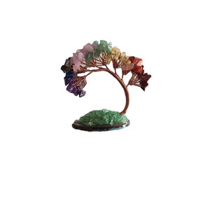 <b>Crystal</b> <b>Tree</b> Ornament With Colorful <b>Crystal</b> Chips For Home Decoration Free Form Design - Product Image 4