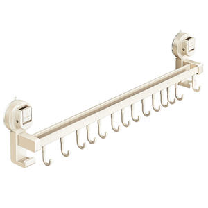 Soporte de pared con ventosa Blue Vine Kitchen para cuchillos, utensilios, tapas de ollas y espátulas, organizador sin perforaciones. - Product Image 5