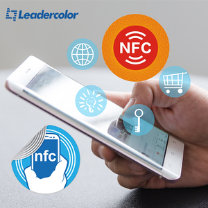 Tem nhãn giấy chống thấm tùy chỉnh kích thước bán buôn 13.56Mhz RFID, nhãn dán NFC Ntag213 để theo dõi sản phẩm - Product Image 1